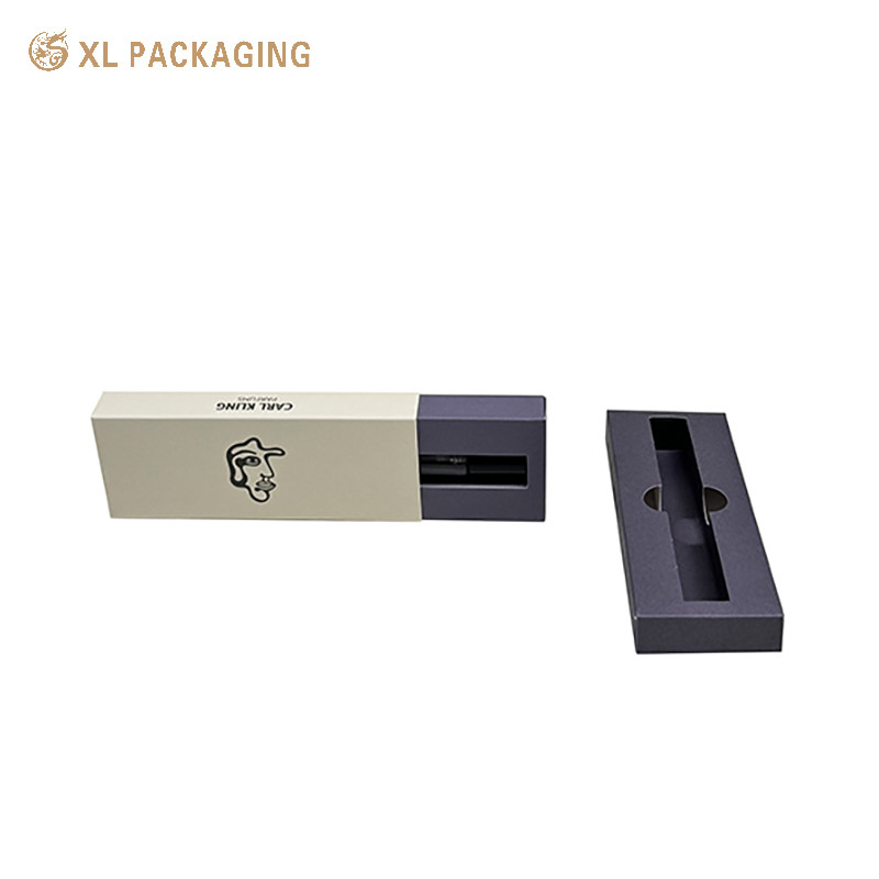 50ml 10ml Perfume Packaging Box Recyclable Drawer Kraft Box Cosmetic Drawer Box