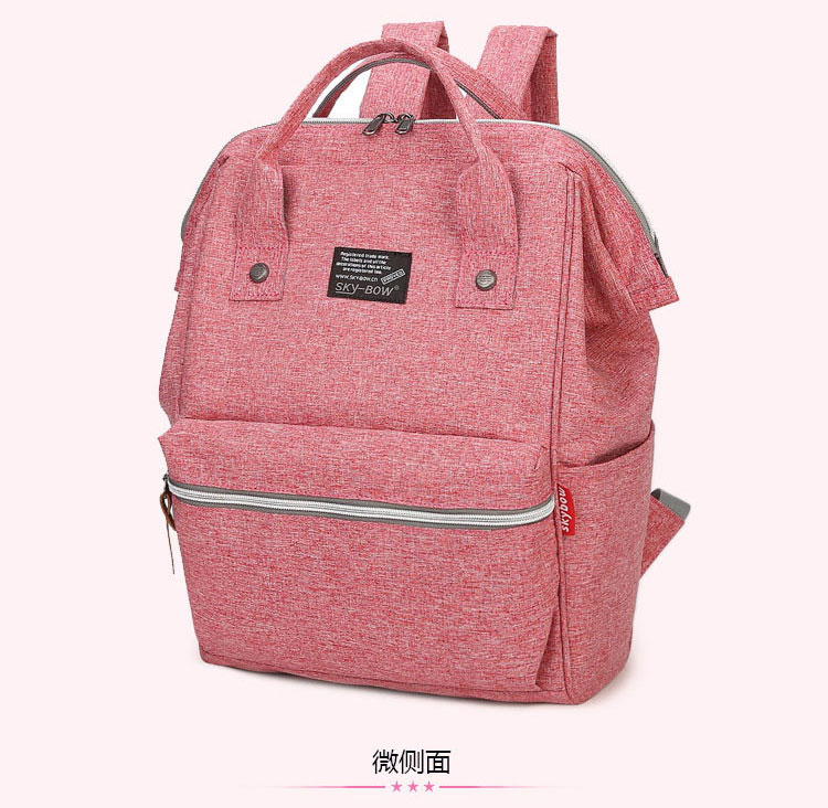 Hot Sale Large Capacity Diaper Baby Bag Multi-Functional Mommy Backpack With Stroller Strap For Mom&Dad