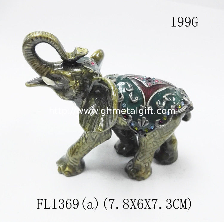 Indian elephant decorated Custom Made Jewelry Boxes for gift