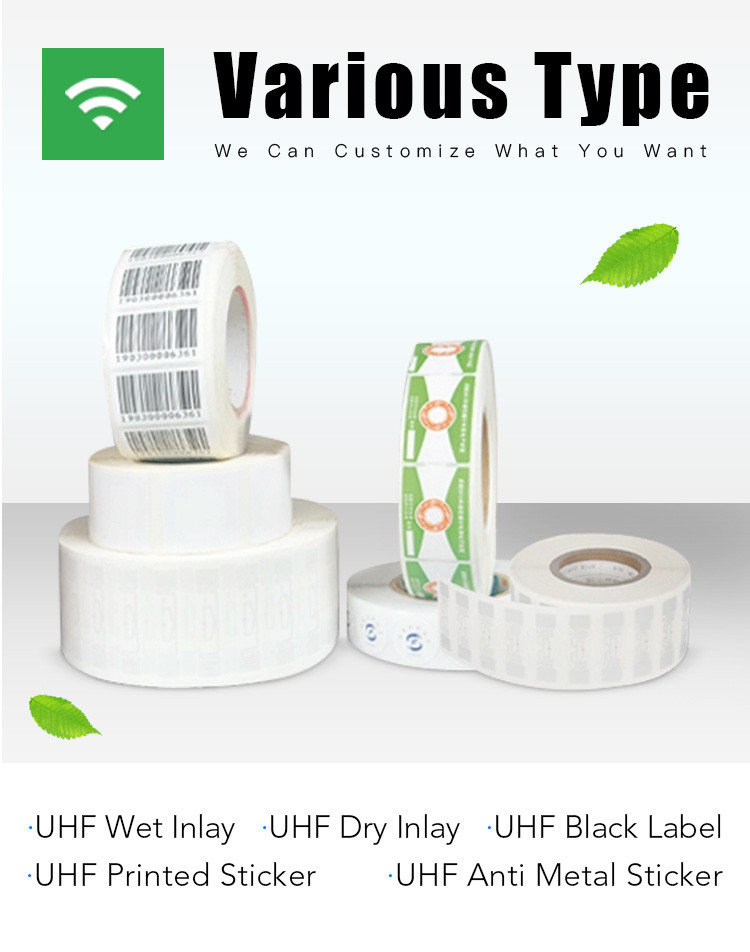 Jewelry Printable RFID Price Tags 860MHZ For Inventory Management
