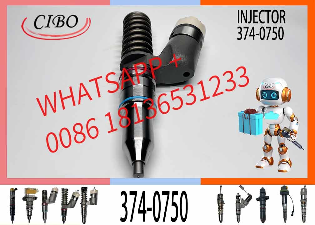 Fuel Injector Assembly 374-0750 10R-3264 200-1117 200-1117 211-0565 10R-7232 10R-1273 10R-1273