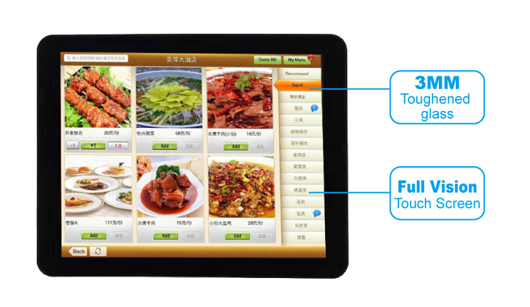 Windows7/8/10 OS 15/17/19 inch All In One Pos Terminal for Retail Cashier Efficiency