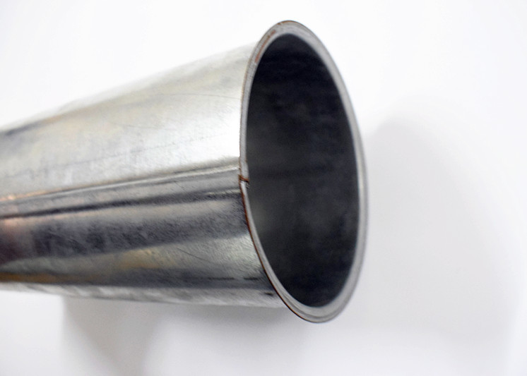 Equal Dust Collector Ducting Round Flanging Stainless Steel ECO Friendly Welding