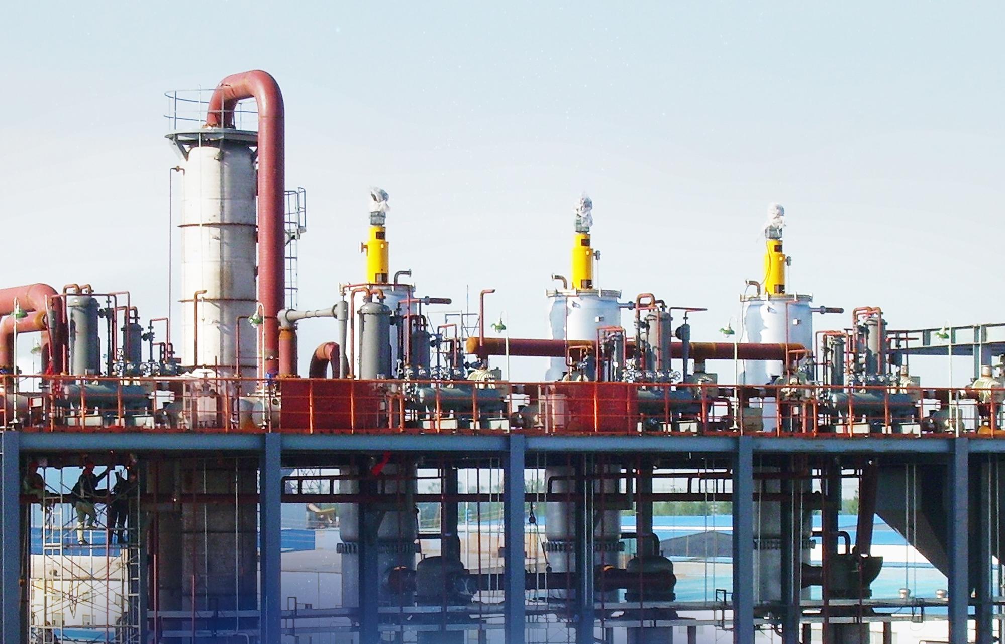 UL Hot Oil Vacuum Molecular Distillation Equipment Fully Automatic