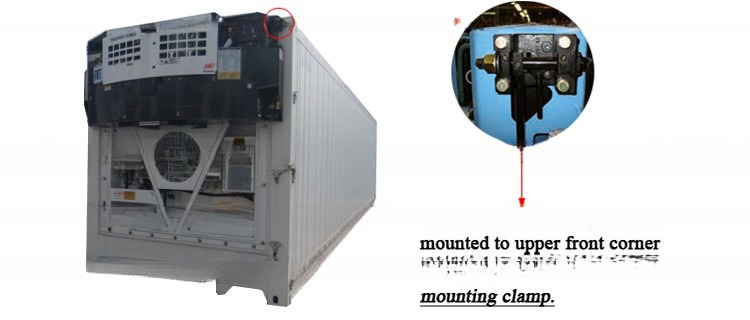 Customized Dimension 23ft BV Certified Refrigerator Storage Container -30- 30C Temperature Range 380/440V