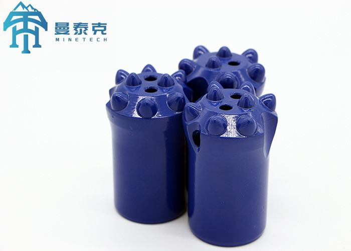 Broca Conica 36mm Mining Button Bit 11 Degree 7 Tungsten Carbide Tips