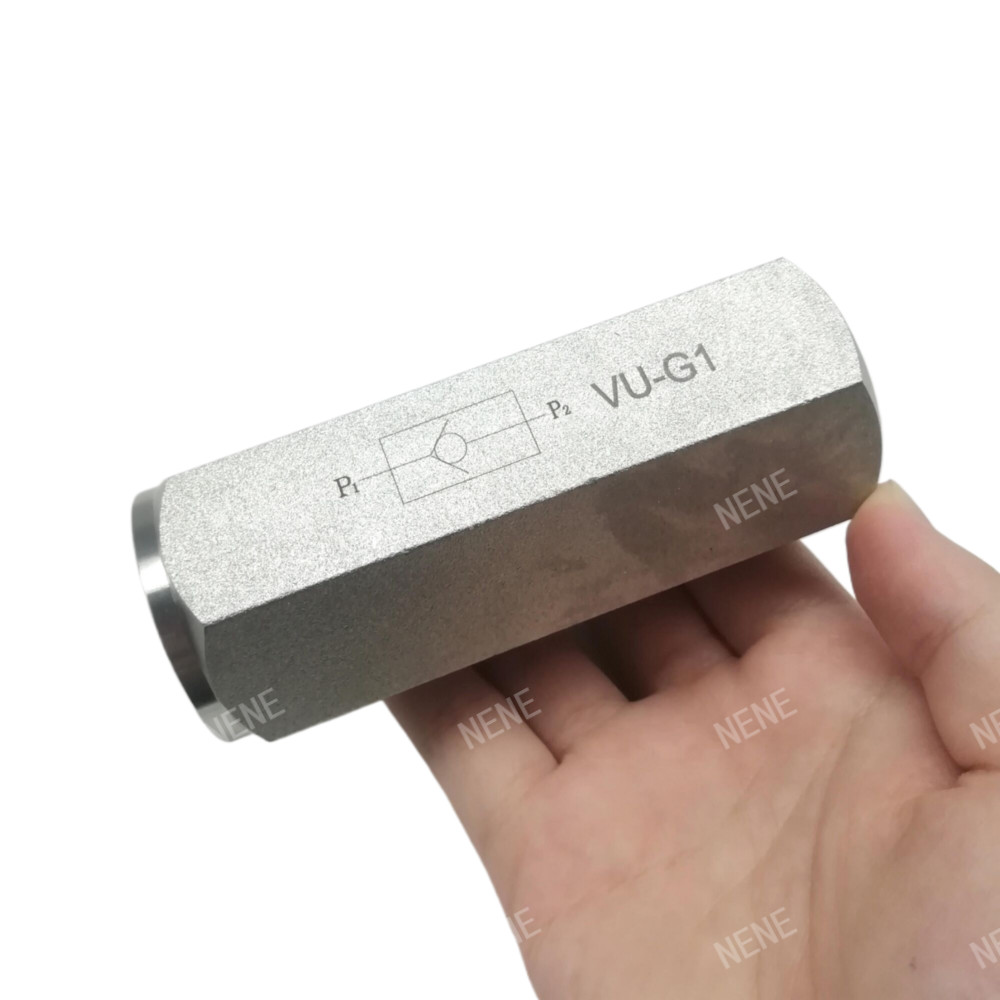Tube Type Hydraulic Valve VU-G1/4 Caliber Threaded One-Way Valve Manufacturer Source Direct Sales