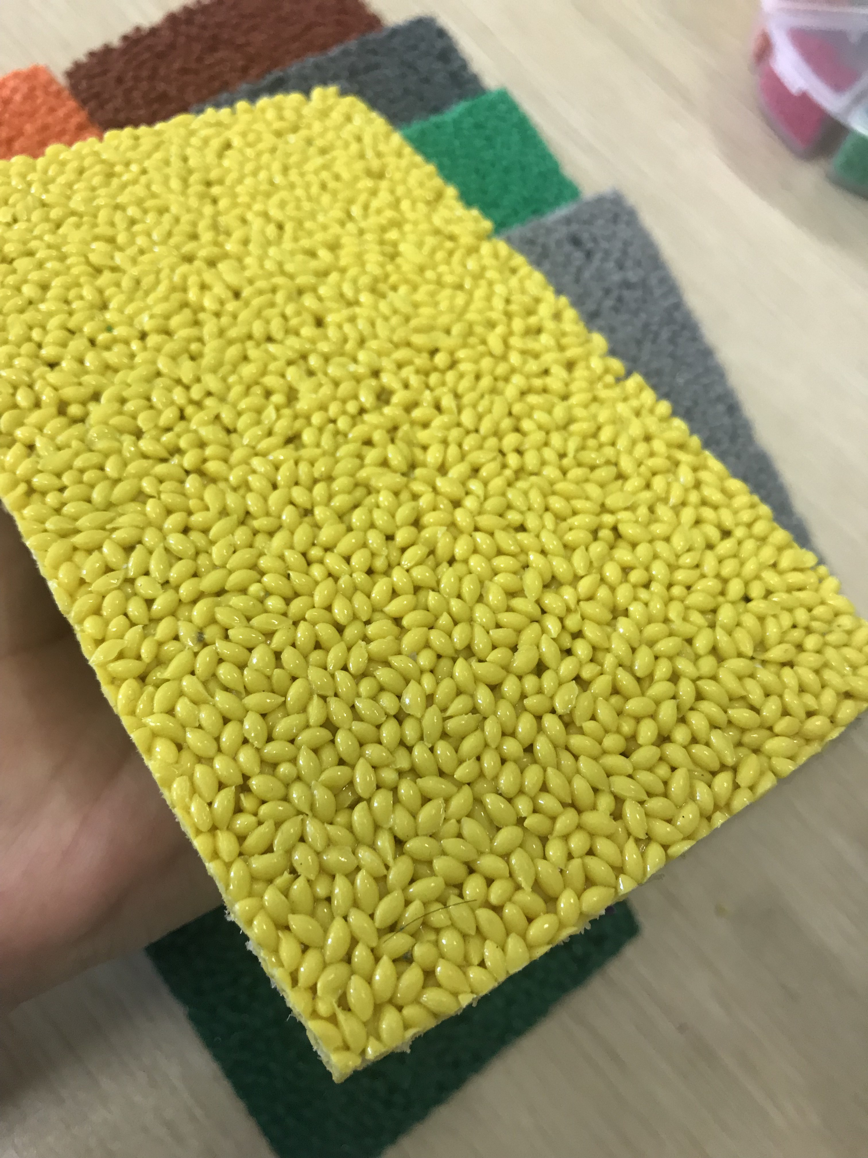 Running Track UV Resistant Anti Aging EPDM Rubber Crumb