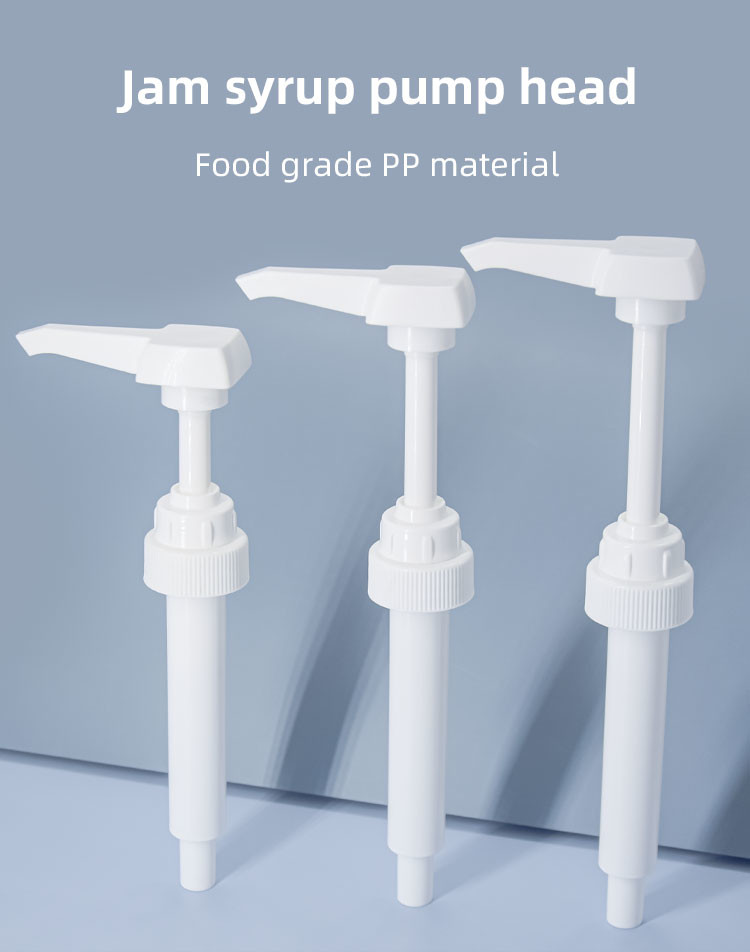 Square Head 28 / 400 Syrup Pump Dispenser 5 / 8 / 10ml Dosage