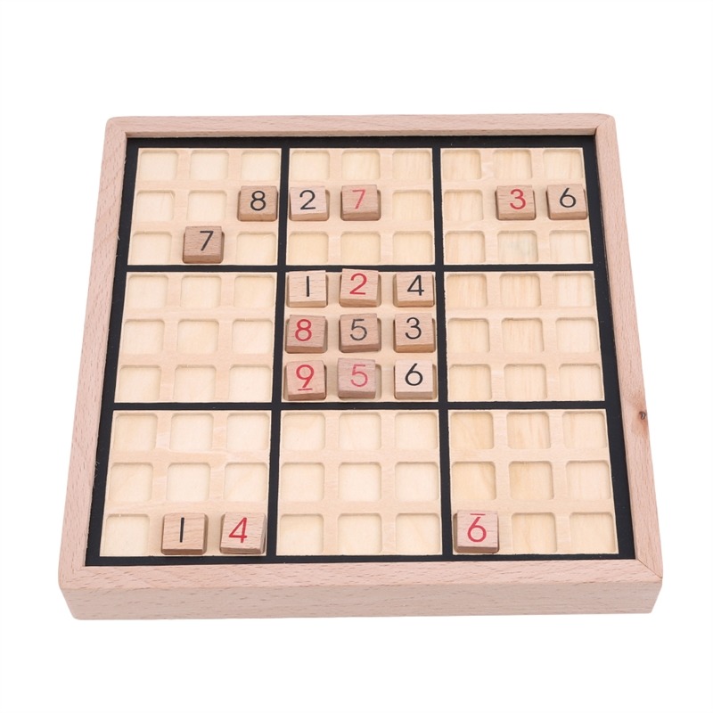 Children Sudoku Chess Beech International Checkers Folding Game Table