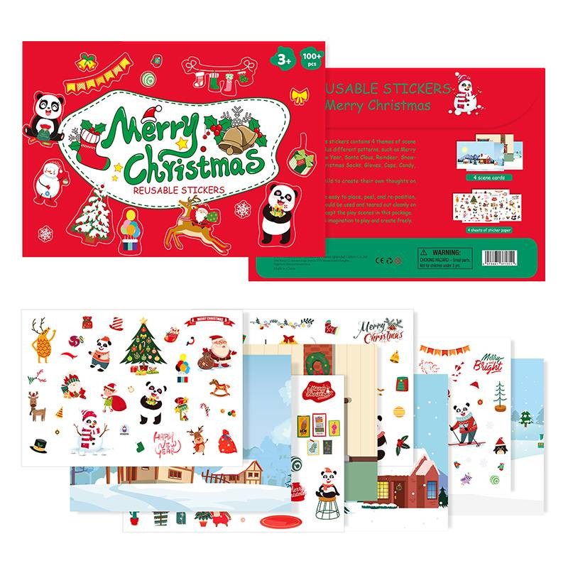 Removable Reusable Preschool Books Children Learning Toy Eco Friendly