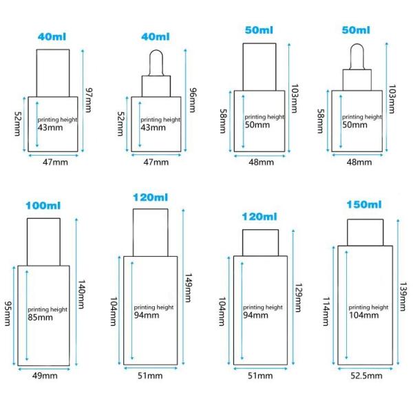 Glass Pump Airless Lotion Bottle 2oz Boston Round 120ml