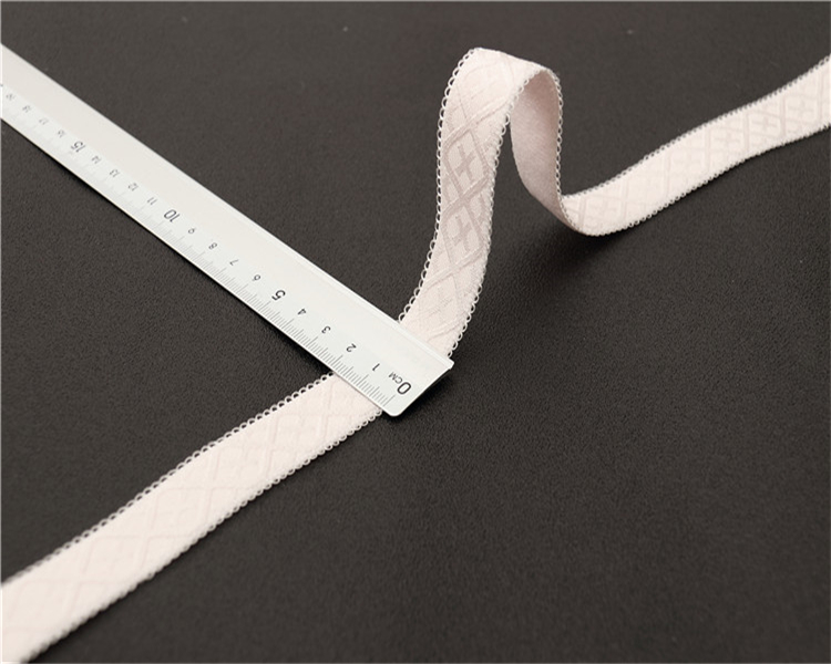 2.1cm Nylon Polyester Webbing Spandex Jacquard Webbing Tape For Underwear Bra Home Textile
