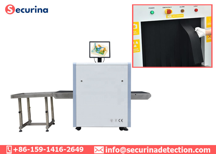 Security X Ray Detection Equipment , X Ray Airport Scanner 500mm×300mm Tunnel Size