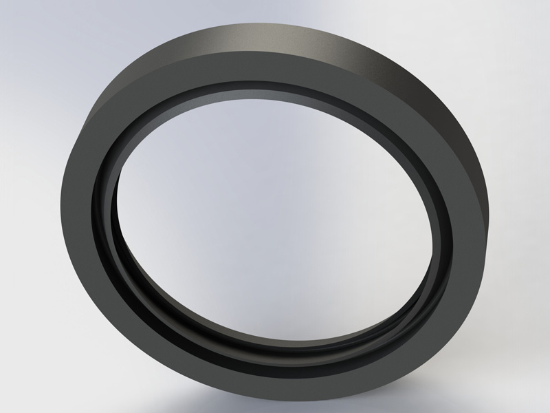 Oil Deflector of Shaft Seal, PU, PTFE, Carbon