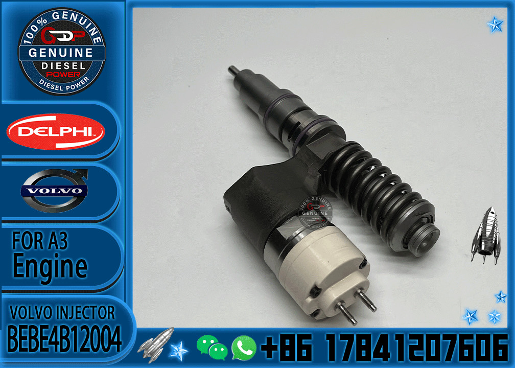 Diesel Fuel Injector BEBE4B12004 1547287 3964820 BEBE4B10101 8113092 EX631011 3155040 RE517663 R517662 for VOL