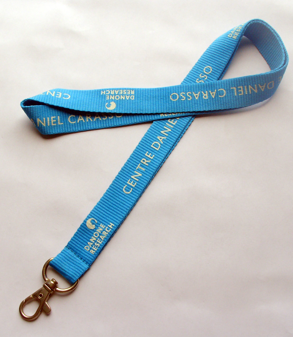 1.5Cm Width Custom Logo Lanyard For Whistle , Light Weighted Badge Holders Lanyards