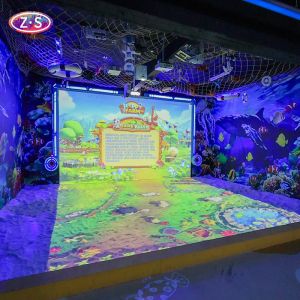 Buy cheap Beach Interactive Games Immersive Projection For Science Museum Exhibits product