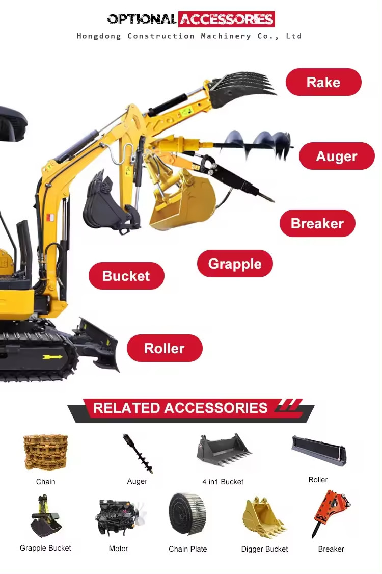 Mini Excavator Selling With Thumbs Small Used Caterpillar Excavator 307.5
