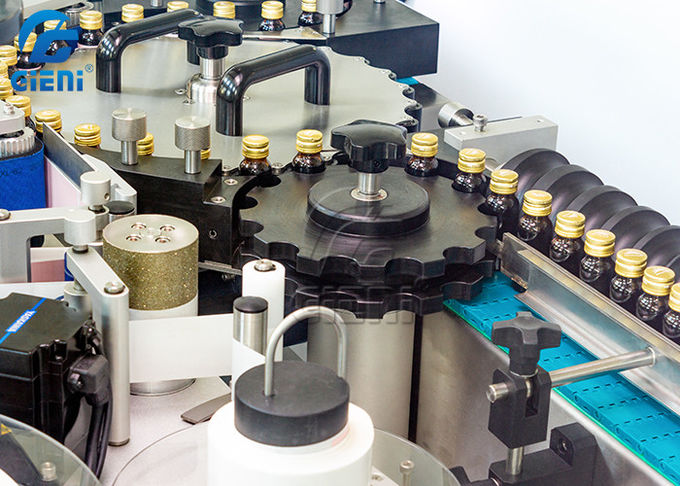 Lyophilized Powder Bottle Labeling Machine 10-20ml Glass Vaccine Automatic Bottle Labeler