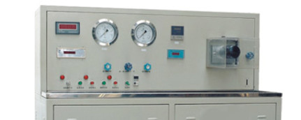 High Precision Oil Filter Test Rig 380v / 50Hz Filter Testing Machine