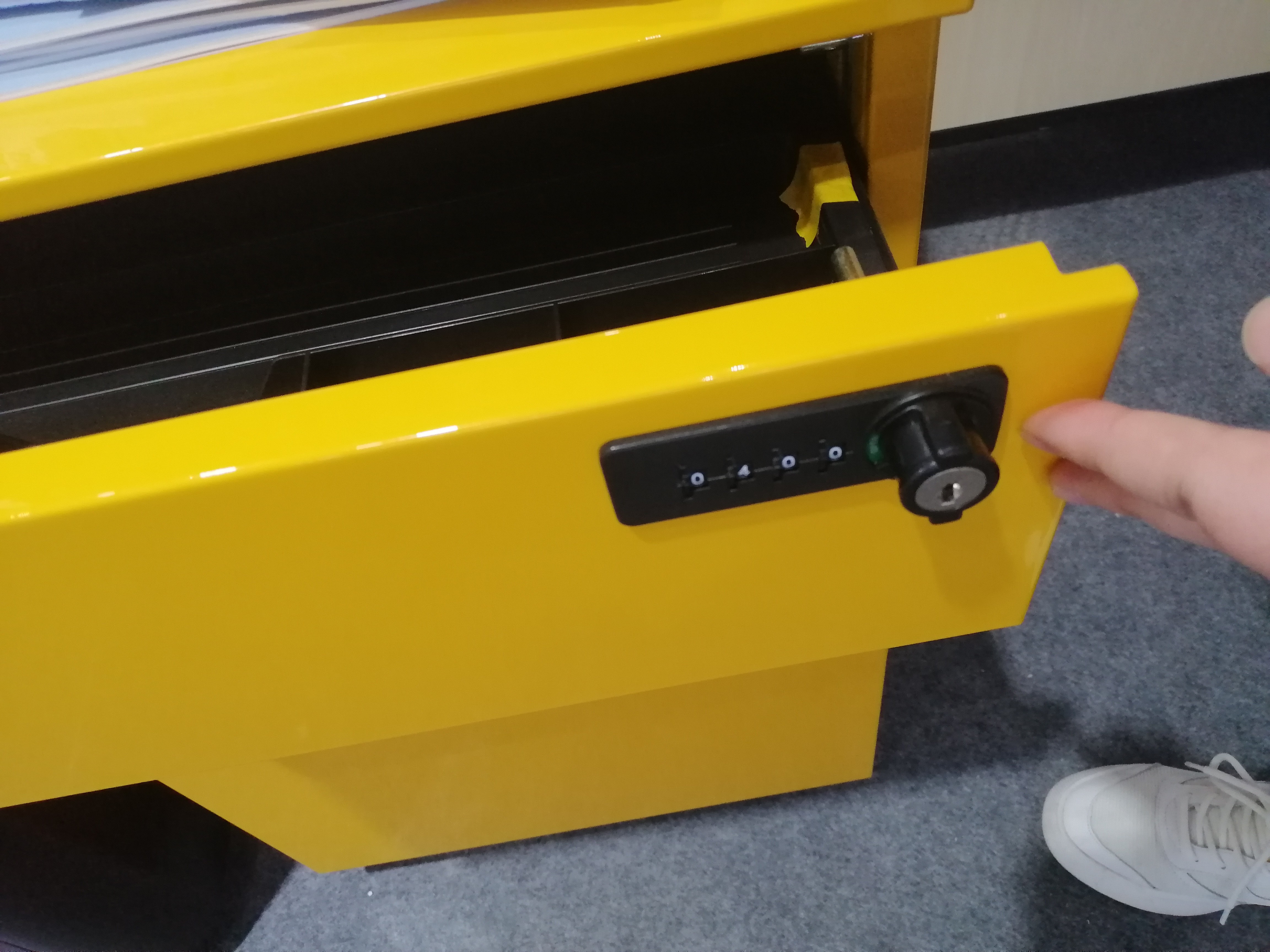 Password Lock Mobile 3 Drawer Pedestal Cabinet H600*W390*D500mm