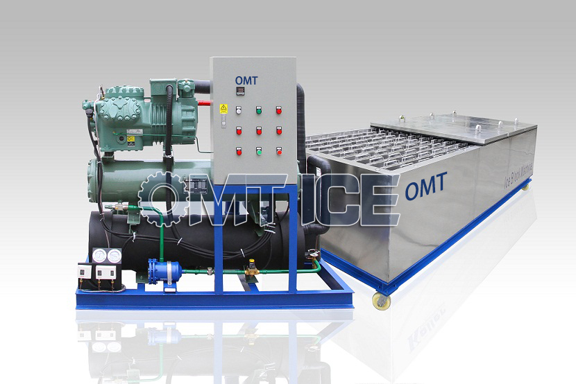 OMT 2 Ton Per Day Ice Tube Machine High Output Stainless Steel Equipment for Hotels