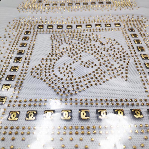 Beautiful Delicate Rhinestone Applique Patches Large Size Any Shape Available