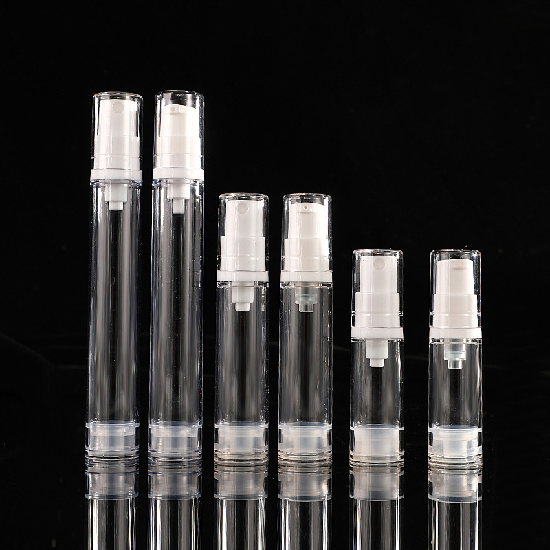 Plastic clear Perfume Sample 5ml 10ml 12ml 15ml Small Sample Perfume Spray Serum Bottle with Box Customize Collar Material PP