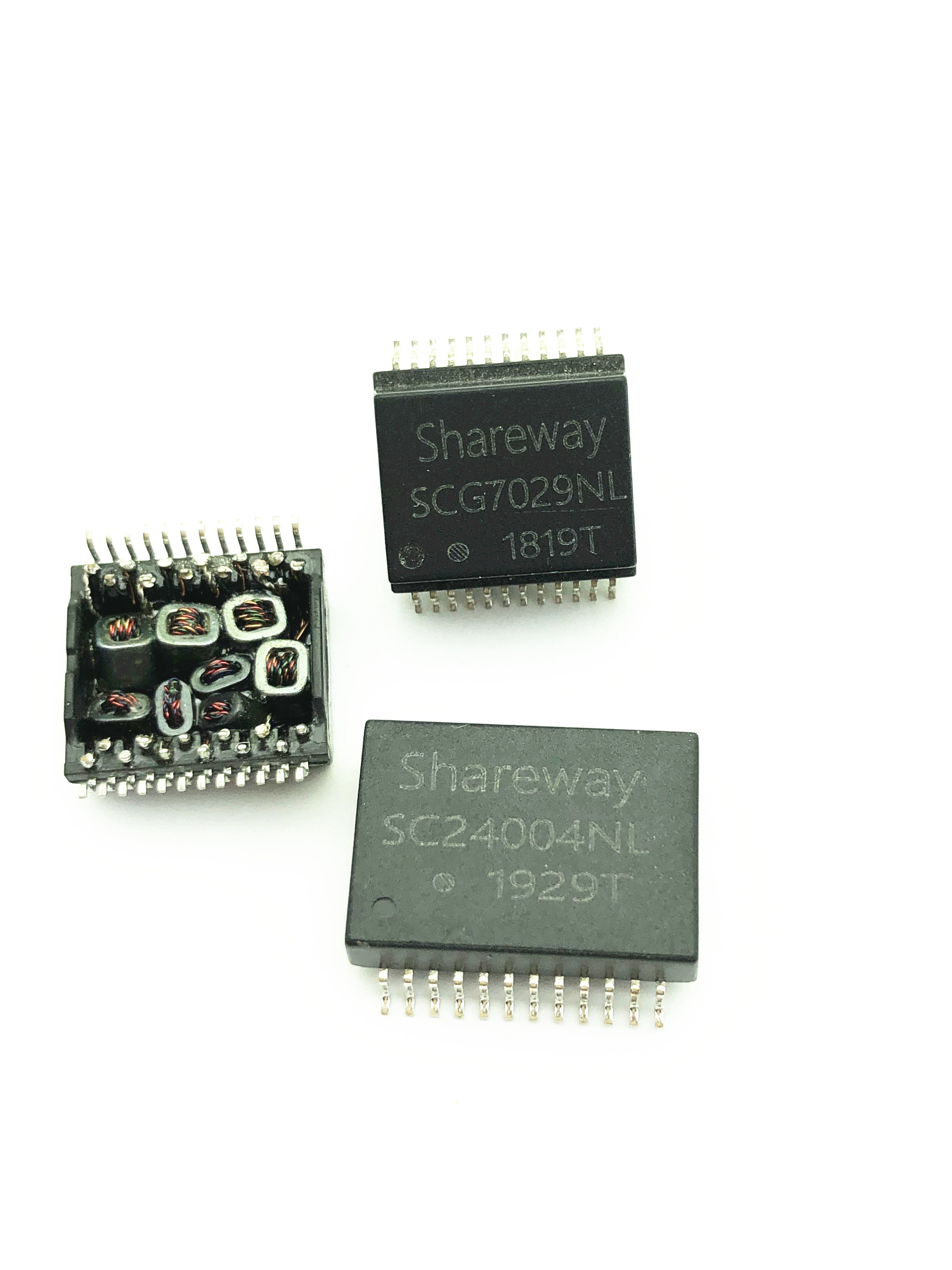 23mm Length 74080 24w SMPS Flyback Transformer Mn-Zn Core