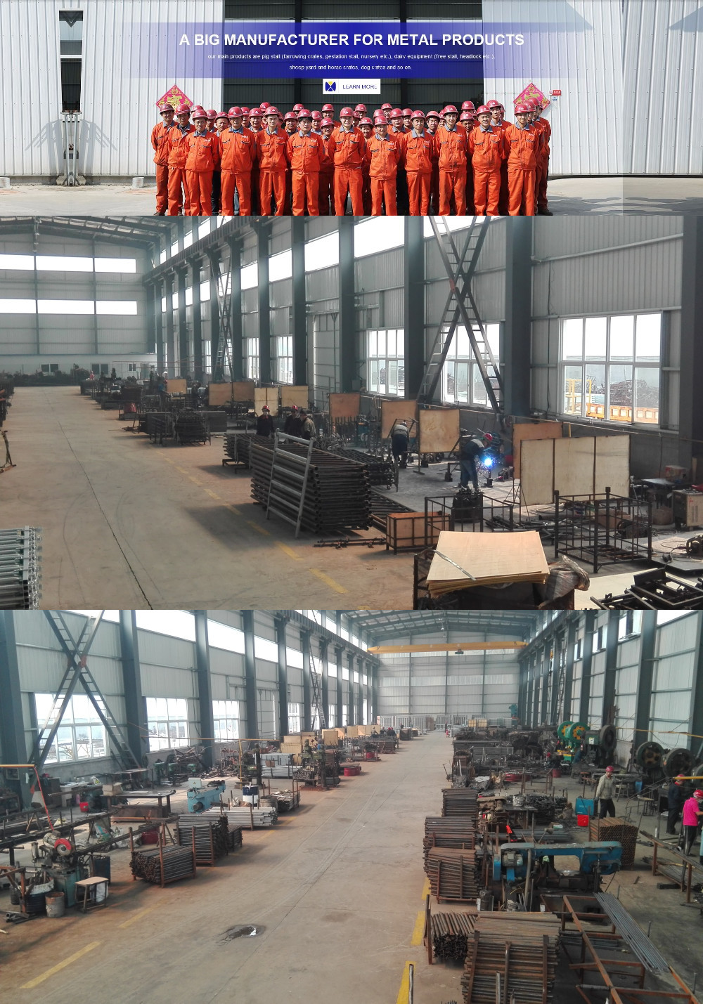 Hot Dipped Galvanized Cattle Panels Metal Livestock Gates Rail Alkali Resistance