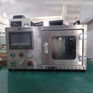 Buy cheap 45-degree flame spread rate burning test machine ASTM D1230 product