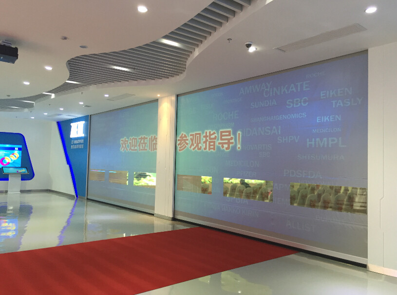 1.2mm PVC High Speed Doors With Radar , Plastic Roller Shutter Door
