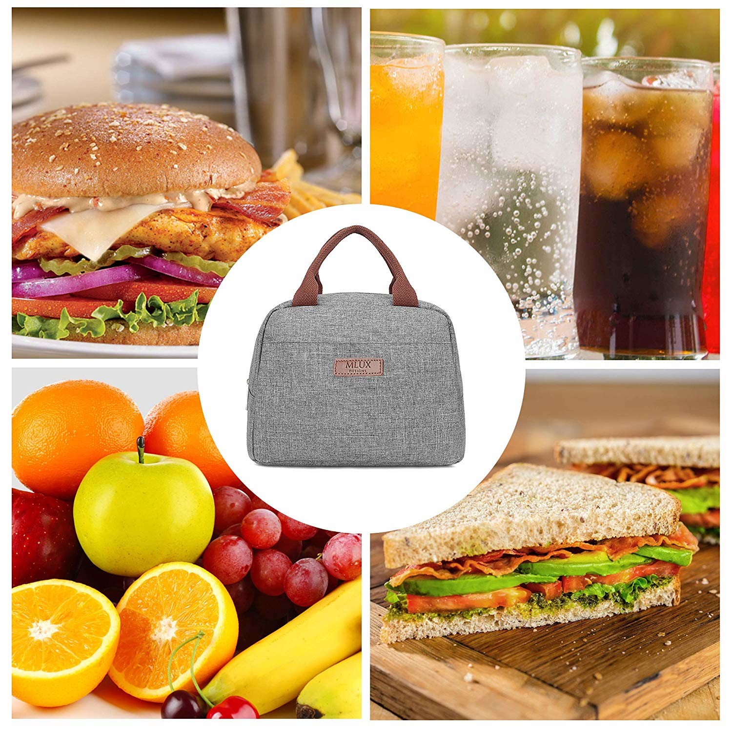 Water Proof Insulated Thermal Cooler Bag , Insulated Picnic Cooler Bag Freezable
