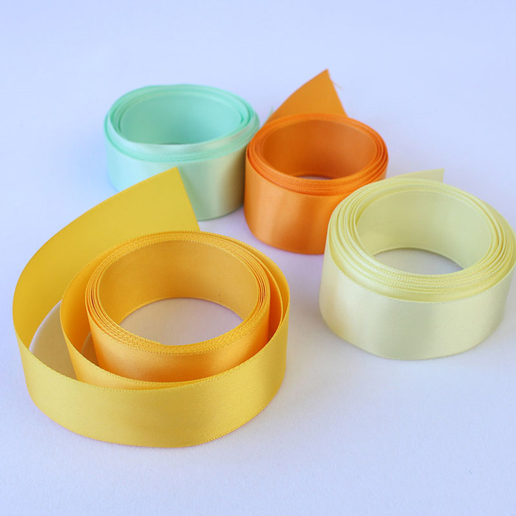 Decorative Pure Silk Ribbon 2 - 100MM Width Single / Double Face Style