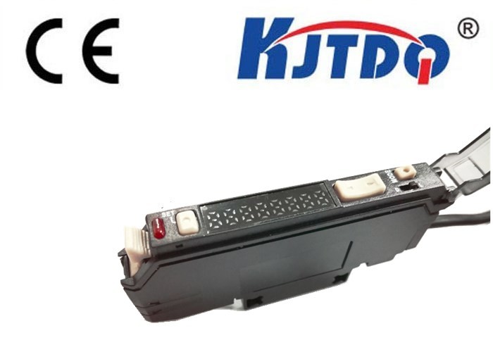 4 LED Digital Display Fiber Optic Sensors Amplifier , Photoelectric Sensor