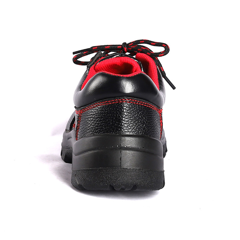 Shengjie Industrial Protective Steel Toe Steel Plate Shoes Embossed Cow Leather Safety Footwear Safety Shoes