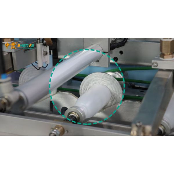 Fully Automatic Screen Printing Machine w for Round Bottles and Plastic Milk Bottles