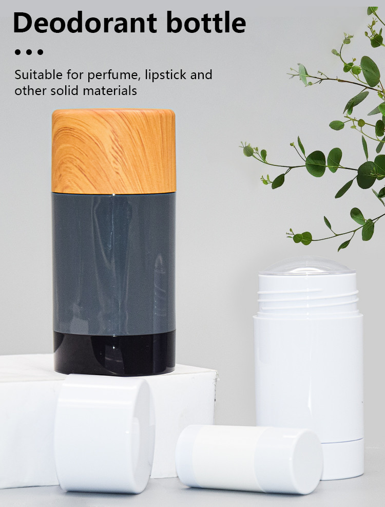 AS Round Bottom Filling Twist Up Deodorant Containers 6 / 15 / 30 / 50 / 75ml