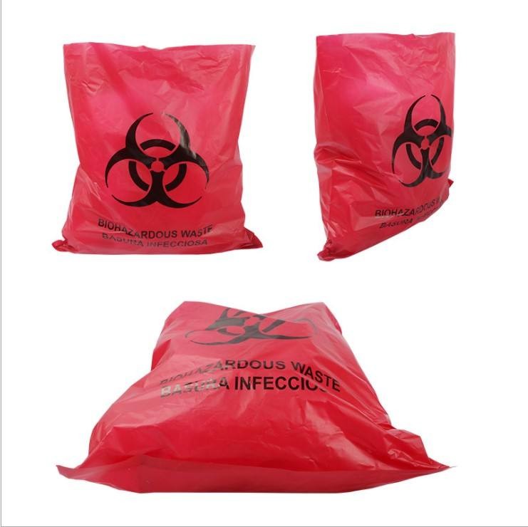 Biodegradable Plastic Hospital Biohazard Waste Bags Biohazard Bags Price Autoclavable Temperature Indicator Patch