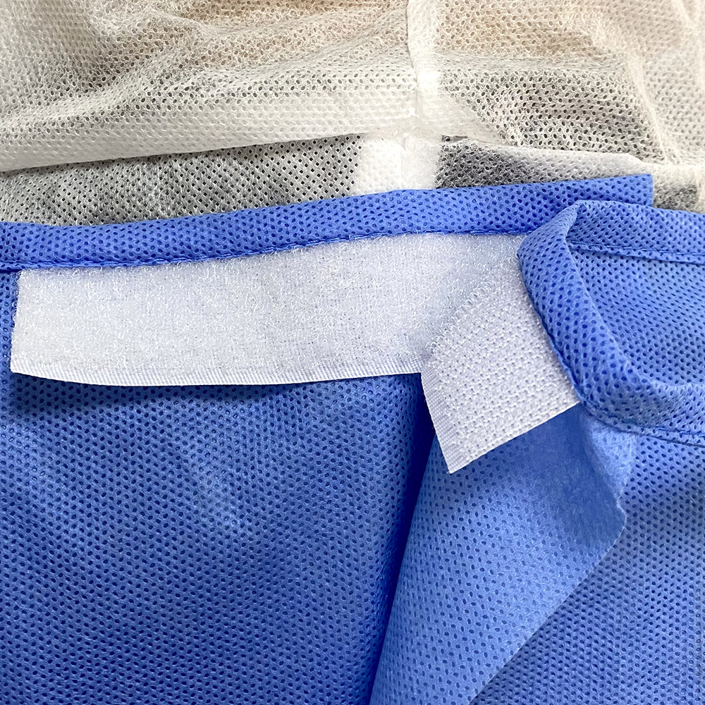 Ultrasonic Seam Reinforced Surgical Gown