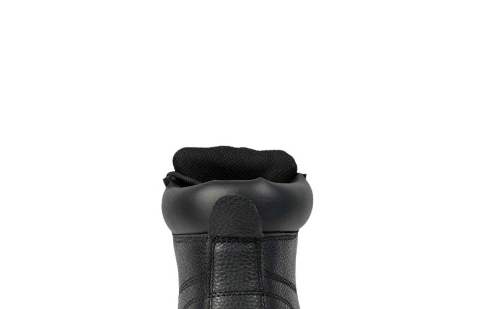 Black Cowhide Boots Oil Resistant Goodyear Welted Work Boots Unisex
