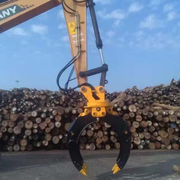Excavator Hydraulic Grab 360 Degree Rotating Rock Grapple for CAT320 330 336