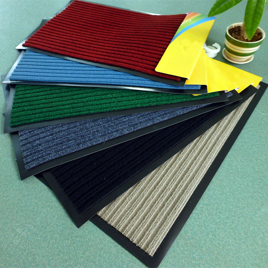 Polypropylene mat Striped floor mat PVC mat Dust mat