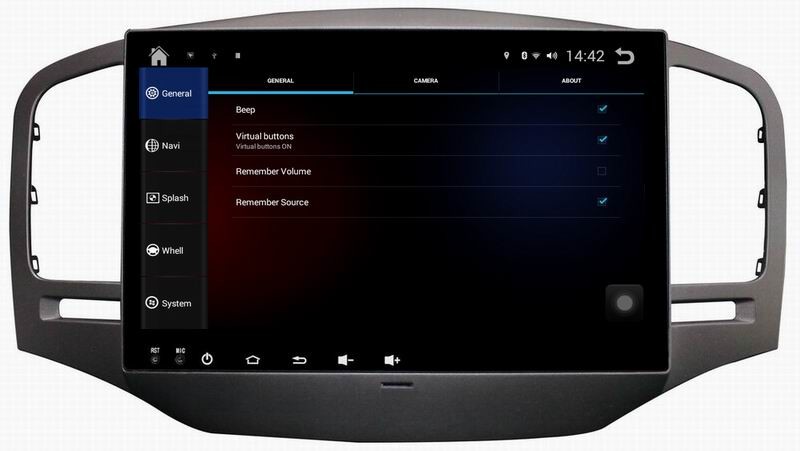 Ouchuangbo HD BIg screen car multimedia android 4.4 for Roewe 350 with gps navigation BT built-in WIFi