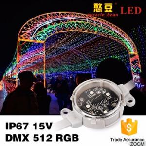 Buy cheap Outdoor 40mm 50mm SMD3535 DMX Digital RGB Led Pixel IP67 Waterproof product