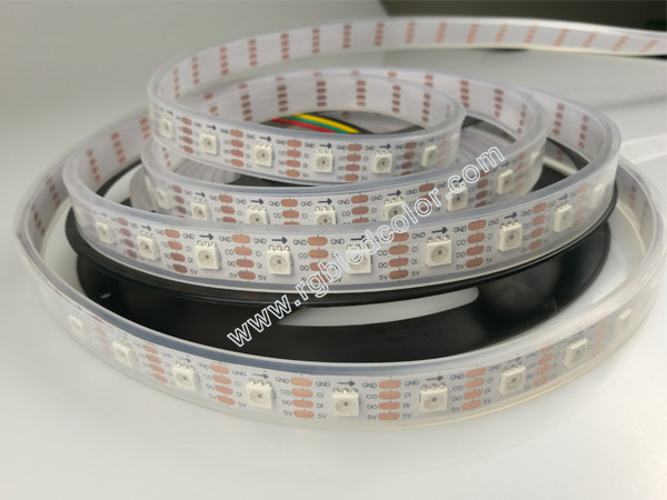 Black/White PCB,30/60/144 leds/m SK9822 Smart led pixel strip