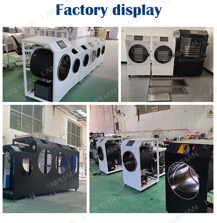 5M2 18 Trays Home Commercial Large Vacuum Freeze Dryer Machine For Food Fruit Vegetables