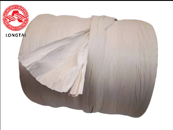 Raw White PP Fibrillated Yarn 1630KD For Electronic Component Cable