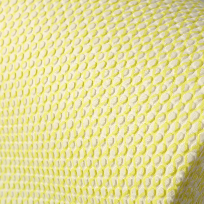 Printed Embossed Disposable Kitchen Cloths Cleaning Towels Antibacterial